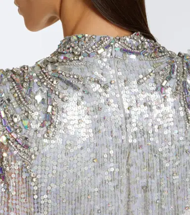 Jenny Packham Dakota embellished caped gown | Thumbnail 6 Jenny Packham Dakota embellished caped gown | Thumbnail 6