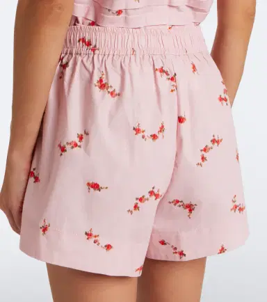 Ganni Floral cotton-blend poplin shorts | Thumbnail 3 Ganni Floral cotton-blend poplin shorts | Thumbnail 3