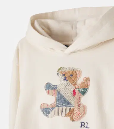 POLO RALPH LAUREN KIDS Embroidered cotton jersey hoodie | Thumbnail 2 POLO RALPH LAUREN KIDS Embroidered cotton jersey hoodie | Thumbnail 2
