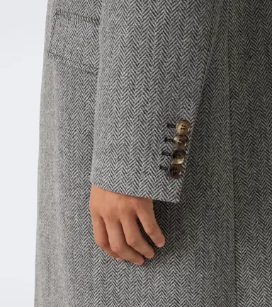 Valentino Herringbone virgin wool coat | Thumbnail 3 Valentino Herringbone virgin wool coat | Thumbnail 3