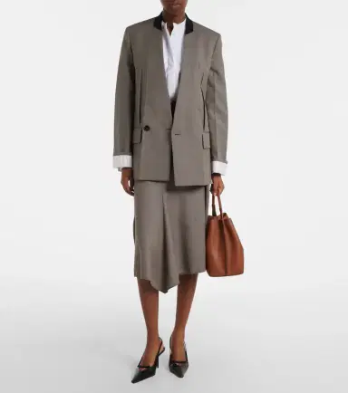 Victoria Beckham Victoria Medium leather bucket bag | Thumbnail 4 Victoria Beckham Victoria Medium leather bucket bag | Thumbnail 4