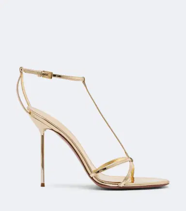 Paris Texas Lidia metallic patent leather sandals | Thumbnail 4 Paris Texas Lidia metallic patent leather sandals | Thumbnail 4