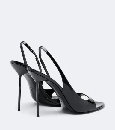 Paris Texas Lidia patent leather slingback sandals | Thumbnail 4 Paris Texas Lidia patent leather slingback sandals | Thumbnail 4