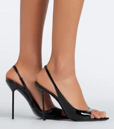 Paris Texas Lidia patent leather slingback sandals | Thumbnail 5 Paris Texas Lidia patent leather slingback sandals | Thumbnail 5