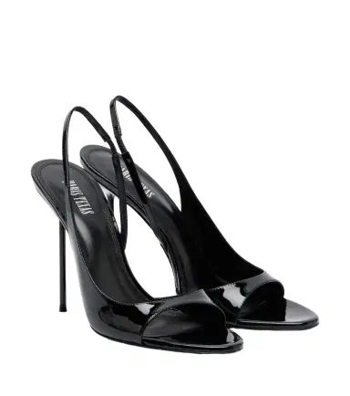 Paris Texas Lidia patent leather slingback sandals | Thumbnail 1 Paris Texas Lidia patent leather slingback sandals | Thumbnail 1