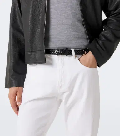 Lardini Braided leather belt | Thumbnail 3 Lardini Braided leather belt | Thumbnail 3