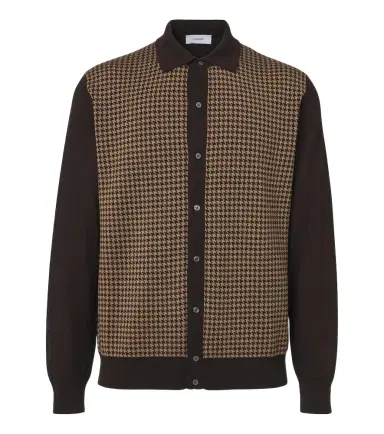 Lardini Houndstooth wool cardigan | Thumbnail 1 Lardini Houndstooth wool cardigan | Thumbnail 1