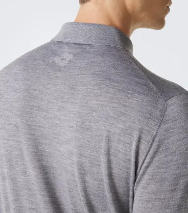 Lardini Wool, silk, and cashmere polo sweater | Thumbnail 4 Lardini Wool, silk, and cashmere polo sweater | Thumbnail 4