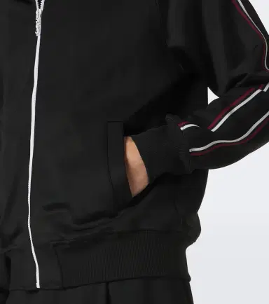 Saint Laurent Striped track jacket | Thumbnail 2 Saint Laurent Striped track jacket | Thumbnail 2