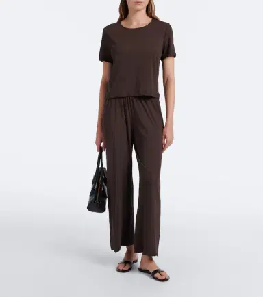 LESET Milo cropped cotton wide-leg pants | Thumbnail 3 LESET Milo cropped cotton wide-leg pants | Thumbnail 3