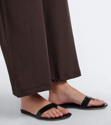 LESET Milo cropped cotton wide-leg pants | Thumbnail 6 LESET Milo cropped cotton wide-leg pants | Thumbnail 6