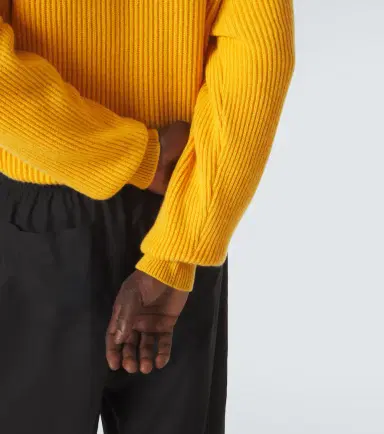 Umit Benan Diana cashmere polo sweater | Thumbnail 4 Umit Benan Diana cashmere polo sweater | Thumbnail 4