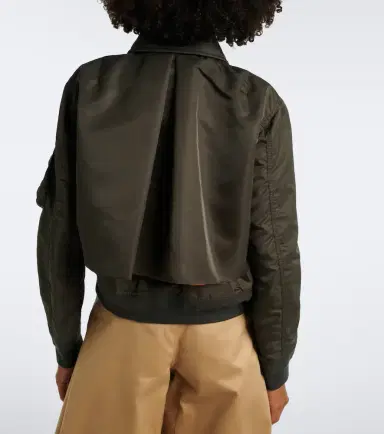 Sacai Layered technical bomber jacket | Thumbnail 4 Sacai Layered technical bomber jacket | Thumbnail 4