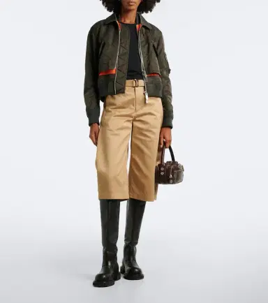 Sacai Layered technical bomber jacket | Thumbnail 5 Sacai Layered technical bomber jacket | Thumbnail 5