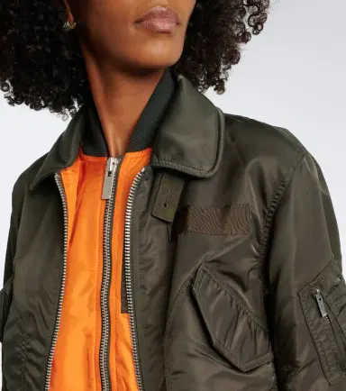 Sacai Layered technical bomber jacket | Thumbnail 6 Sacai Layered technical bomber jacket | Thumbnail 6