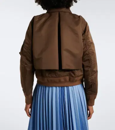 Sacai Layered technical bomber jacket | Thumbnail 2 Sacai Layered technical bomber jacket | Thumbnail 2