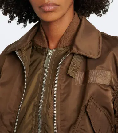 Sacai Layered technical bomber jacket | Thumbnail 3 Sacai Layered technical bomber jacket | Thumbnail 3