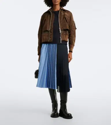 Sacai Layered technical bomber jacket | Thumbnail 6 Sacai Layered technical bomber jacket | Thumbnail 6