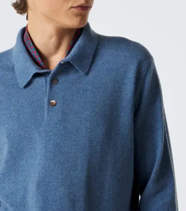 Rubinacci Cashmere polo sweater | Thumbnail 2 Rubinacci Cashmere polo sweater | Thumbnail 2