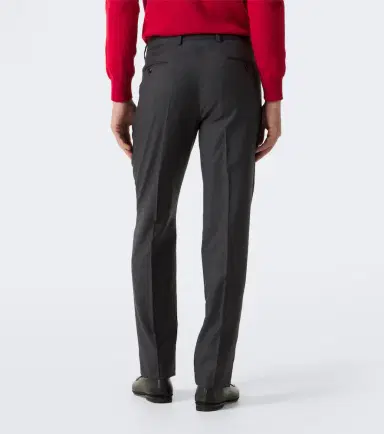 Rubinacci Virgin wool straight pants | Thumbnail 5 Rubinacci Virgin wool straight pants | Thumbnail 5
