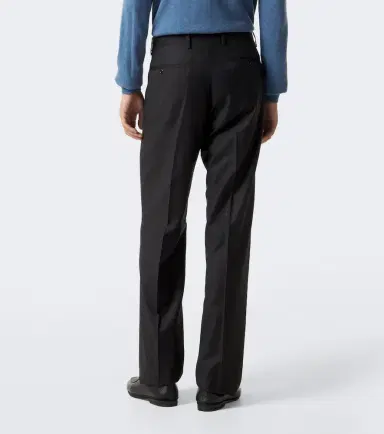 Rubinacci Virgin wool wide-leg pants | Thumbnail 4 Rubinacci Virgin wool wide-leg pants | Thumbnail 4