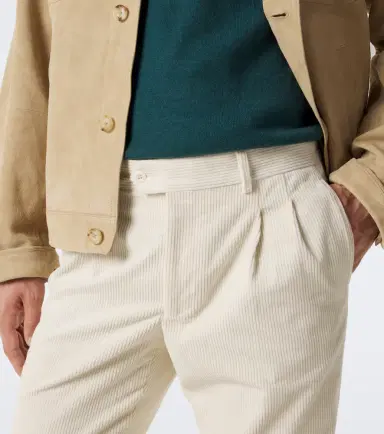 Rubinacci Modluca cotton corduroy straight pants | Thumbnail 3 Rubinacci Modluca cotton corduroy straight pants | Thumbnail 3