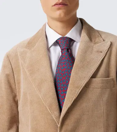 Rubinacci Paisley silk tie | Thumbnail 2 Rubinacci Paisley silk tie | Thumbnail 2