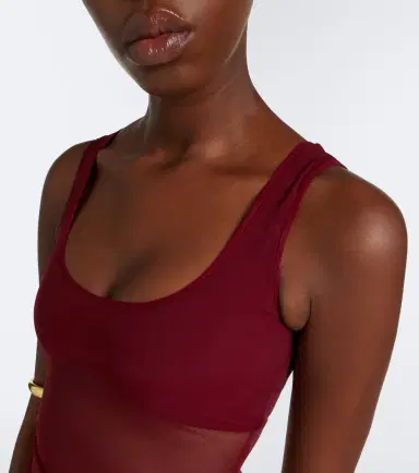Nensi Dojaka Semi-sheer tank top | Thumbnail 5 Nensi Dojaka Semi-sheer tank top | Thumbnail 5