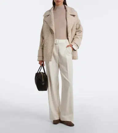ELEVENTY Belted wool and cashmere wide-leg pants | Thumbnail 5 ELEVENTY Belted wool and cashmere wide-leg pants | Thumbnail 5