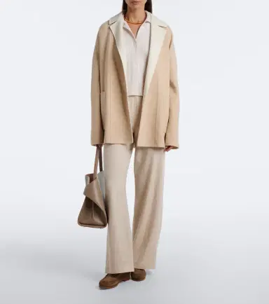 Eleventy Wool and cashmere wide-leg pants | Thumbnail 5 Eleventy Wool and cashmere wide-leg pants | Thumbnail 5