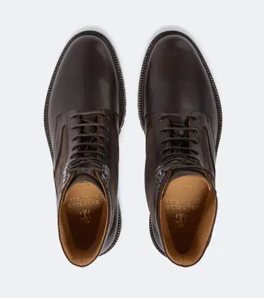 Brunello Cucinelli Leather lace-up boots | Thumbnail 2 Brunello Cucinelli Leather lace-up boots | Thumbnail 2