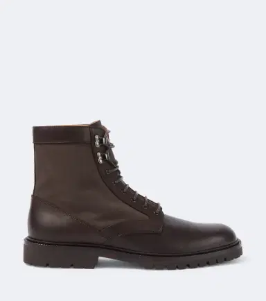 Brunello Cucinelli Leather lace-up boots | Thumbnail 3 Brunello Cucinelli Leather lace-up boots | Thumbnail 3