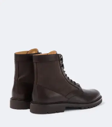 Brunello Cucinelli Leather lace-up boots | Thumbnail 4 Brunello Cucinelli Leather lace-up boots | Thumbnail 4