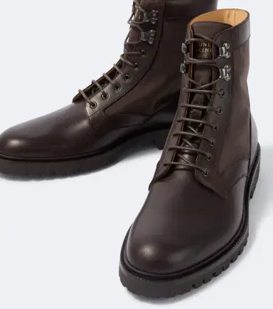 Brunello Cucinelli Leather lace-up boots | Thumbnail 6 Brunello Cucinelli Leather lace-up boots | Thumbnail 6