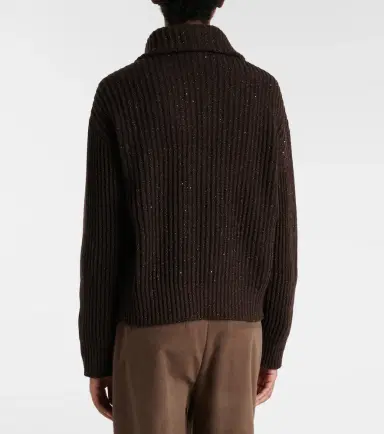 Brunello Cucinelli Monili zip-up sweater | Thumbnail 5 Brunello Cucinelli Monili zip-up sweater | Thumbnail 5