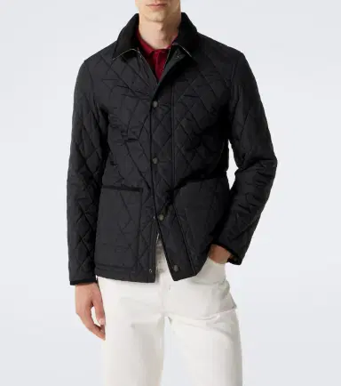 Burberry Haddington quilted corduroy-trimmed jacket | Thumbnail 3 Burberry Haddington quilted corduroy-trimmed jacket | Thumbnail 3