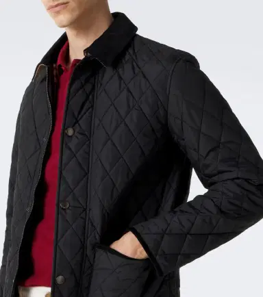 Burberry Haddington quilted corduroy-trimmed jacket | Thumbnail 5 Burberry Haddington quilted corduroy-trimmed jacket | Thumbnail 5