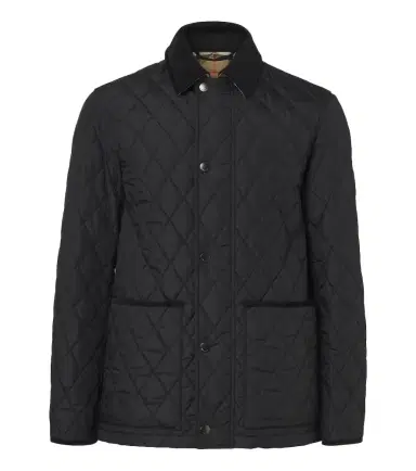 Burberry Haddington quilted corduroy-trimmed jacket | Thumbnail 1 Burberry Haddington quilted corduroy-trimmed jacket | Thumbnail 1