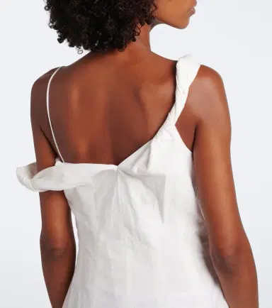 RÓHE Róhe Off-shoulder cotton-blend midi dress | Thumbnail 7 RÓHE Róhe Off-shoulder cotton-blend midi dress | Thumbnail 7