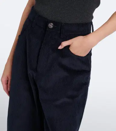 RÓHE Róhe Berber cotton corduroy barrel-leg pants | Thumbnail 3 RÓHE Róhe Berber cotton corduroy barrel-leg pants | Thumbnail 3