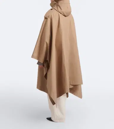 RÓHE Róhe Double-breasted cotton cape | Thumbnail 2 RÓHE Róhe Double-breasted cotton cape | Thumbnail 2