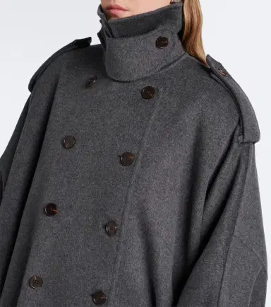 RÓHE Róhe Wool and cashmere cape | Thumbnail 4 RÓHE Róhe Wool and cashmere cape | Thumbnail 4