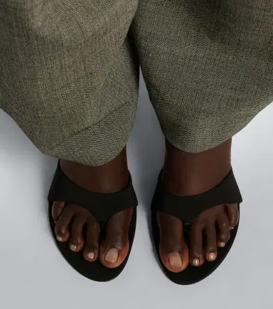 Magda Butrym Satin thong sandals | Thumbnail 6 Magda Butrym Satin thong sandals | Thumbnail 6