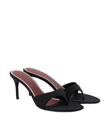 Magda Butrym Satin thong sandals | Thumbnail 1 Magda Butrym Satin thong sandals | Thumbnail 1