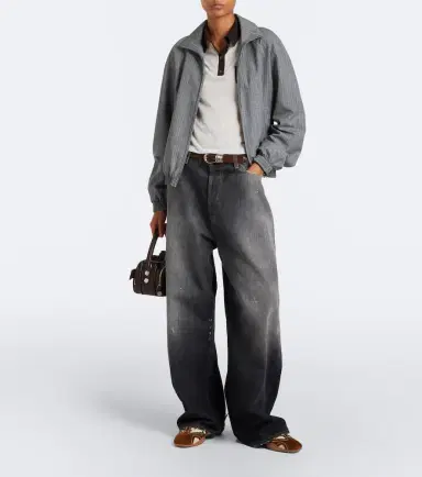 Acne Studios Leather and suede sneakers | Thumbnail 5 Acne Studios Leather and suede sneakers | Thumbnail 5