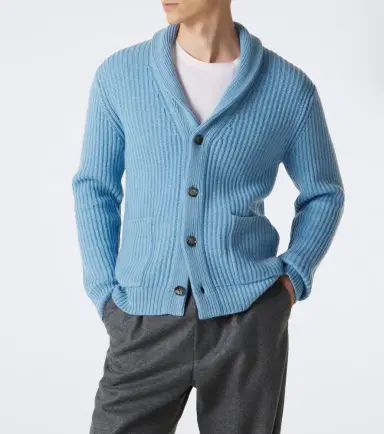 Allude Ribbed-knit wool and cashmere cardigan | Thumbnail 4 Allude Ribbed-knit wool and cashmere cardigan | Thumbnail 4