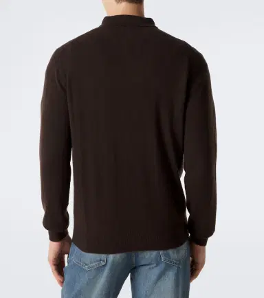 Allude Cashmere polo sweater | Thumbnail 2 Allude Cashmere polo sweater | Thumbnail 2