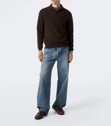 Allude Cashmere polo sweater | Thumbnail 5 Allude Cashmere polo sweater | Thumbnail 5