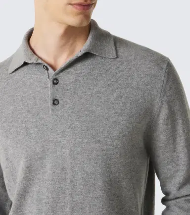 Allude Cashmere polo sweater | Thumbnail 5 Allude Cashmere polo sweater | Thumbnail 5