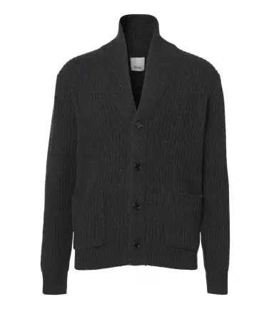 Allude Ribbed-knit wool and cashmere cardigan | Thumbnail 1 Allude Ribbed-knit wool and cashmere cardigan | Thumbnail 1